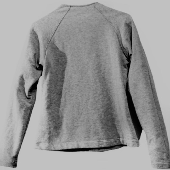 DANSKIN Gray and Black Long Sleeve Pullover Zipper Sweatshirt Womens Small - Picture 9 of 15